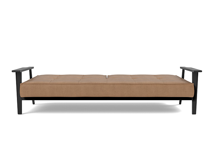 Canapea extensibila Splitback Frej Oak 115x210cm, tesatura la alegere