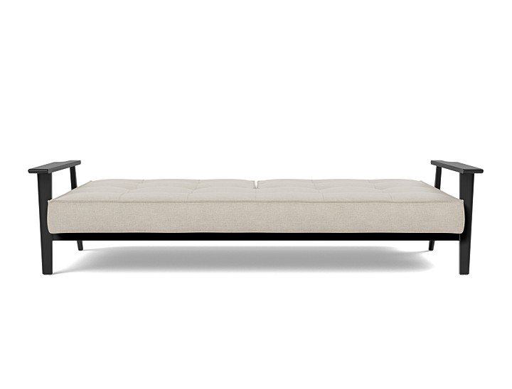 Canapea extensibila Splitback Frej Oak 115x210cm, tesatura la alegere