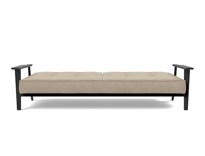 Canapea extensibila Splitback Frej Oak 115x210cm, tesatura la alegere