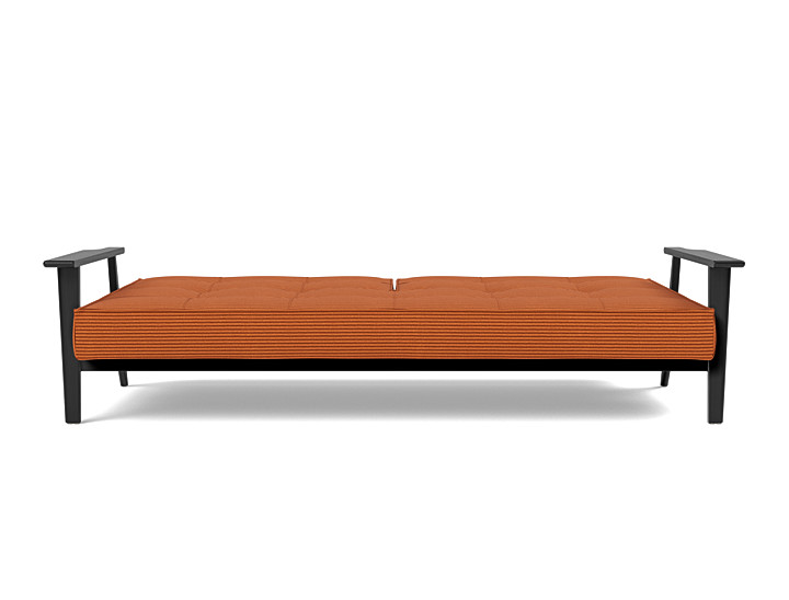 Canapea extensibila Splitback Frej Oak 115x210cm, tesatura la alegere