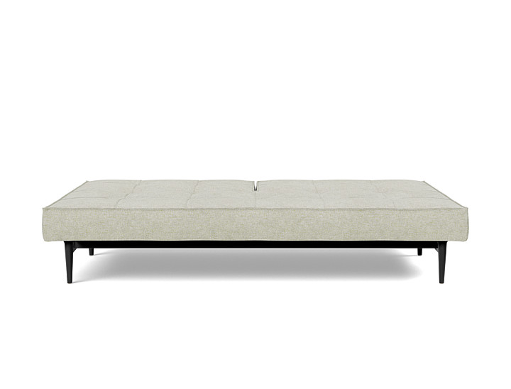 Canapea extensibila Splitback Styletto / lemn natur 115x210cm, tesatura la alegere