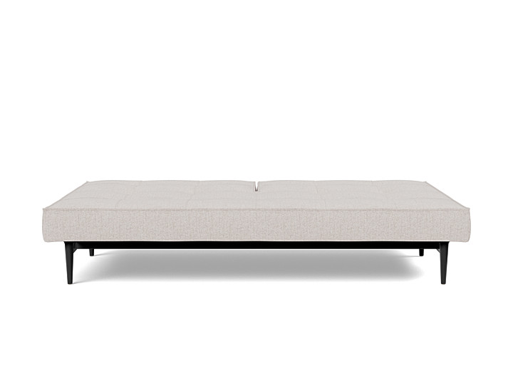 Canapea extensibila Splitback Styletto Dark Wood 115x210cm, tesatura la alegere