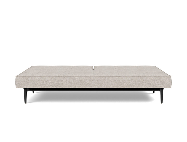 Canapea extensibila Splitback Styletto / lemn natur 115x210cm, tesatura la alegere