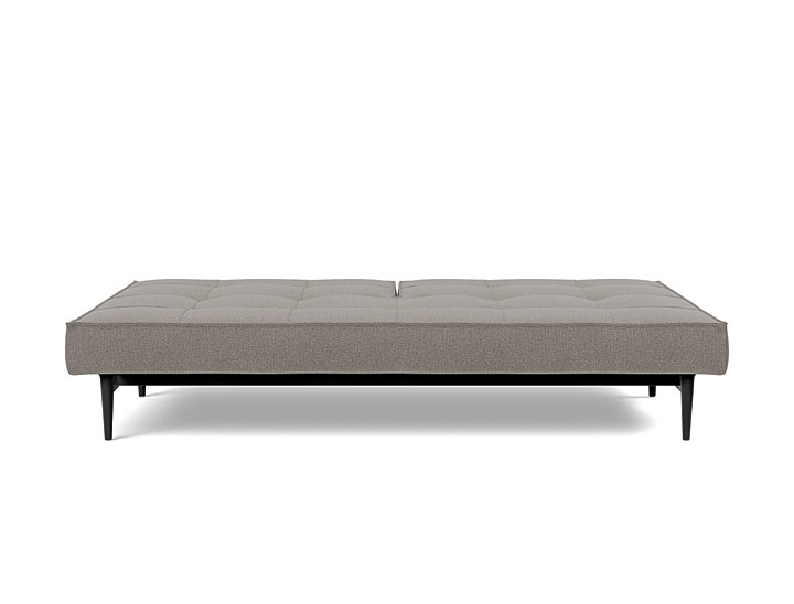 Canapea extensibila Splitback Styletto Dark Wood Mixed Dance Grey 115x210cm
