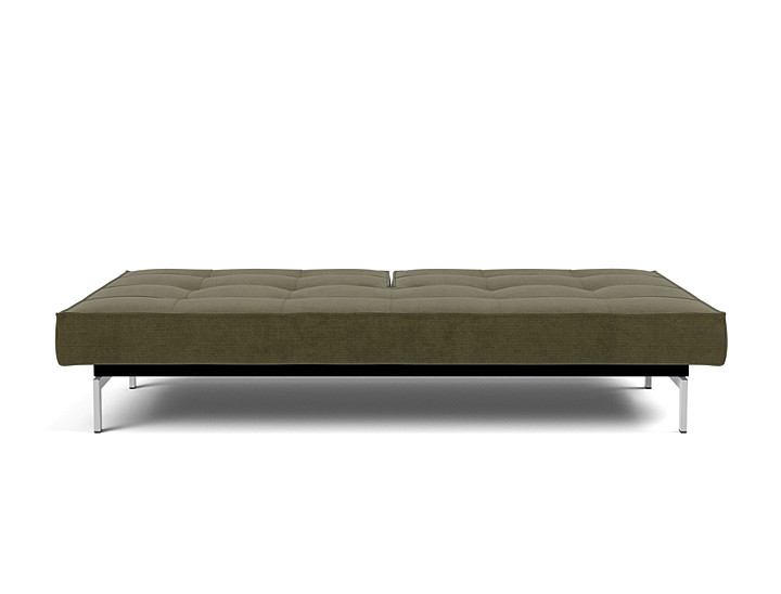 Canapea extensibila Splitback Chrome 115x210cm, tesatura la alegere