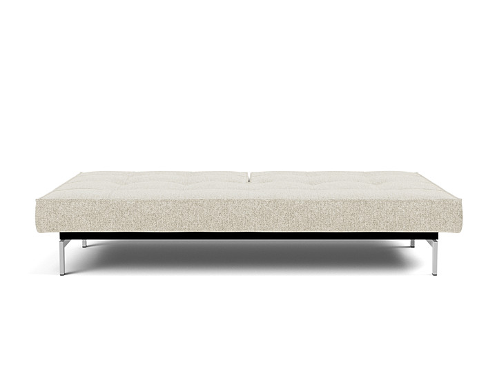Canapea extensibila Splitback Chrome 115x210cm, tesatura la alegere