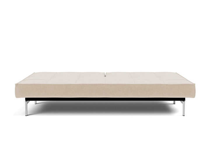 Canapea extensibila Splitback Chrome 115x210cm, tesatura la alegere