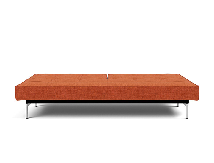 Canapea extensibila Splitback Chrome 115x210cm, tesatura la alegere