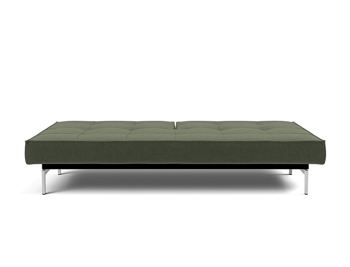 Canapea extensibila Splitback Chrome 115x210cm, tesatura la alegere