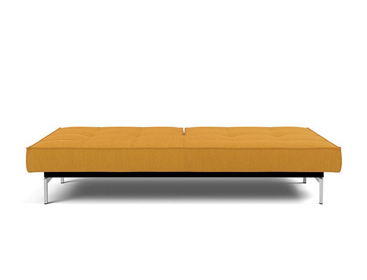 Canapea extensibila Splitback Chrome Elegance Burned Curry 115x210cm