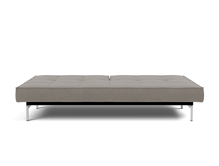 Canapea extensibila Splitback Chrome Mixed Dance Grey 115x210cm