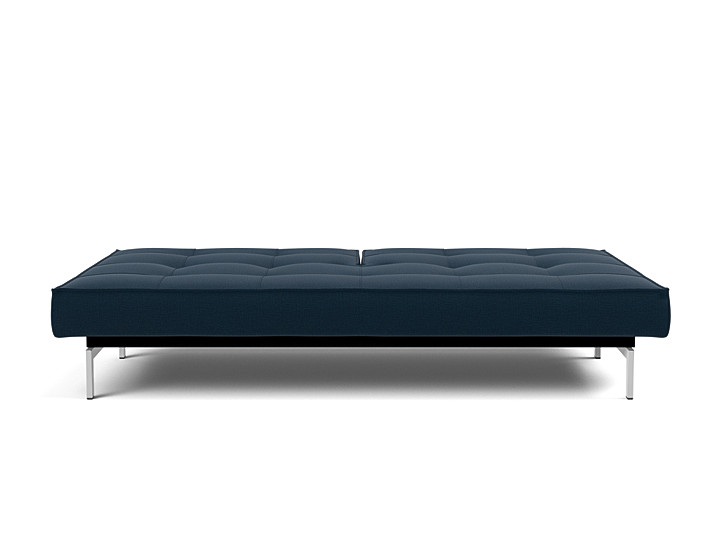 Canapea extensibila Splitback Chrome 115x210cm, tesatura la alegere