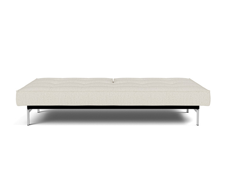 Canapea extensibila Splitback Chrome 115x210cm, tesatura la alegere