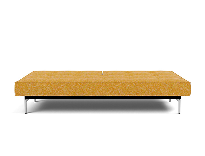 Canapea extensibila Splitback Chrome 115x210cm, tesatura la alegere