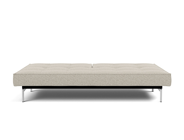 Canapea extensibila Splitback Chrome 115x210cm, tesatura la alegere