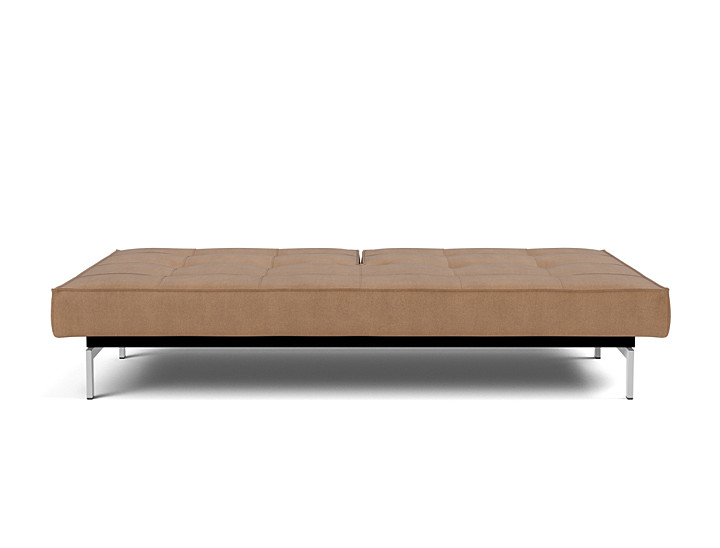 Canapea extensibila Splitback Chrome 115x210cm, tesatura la alegere