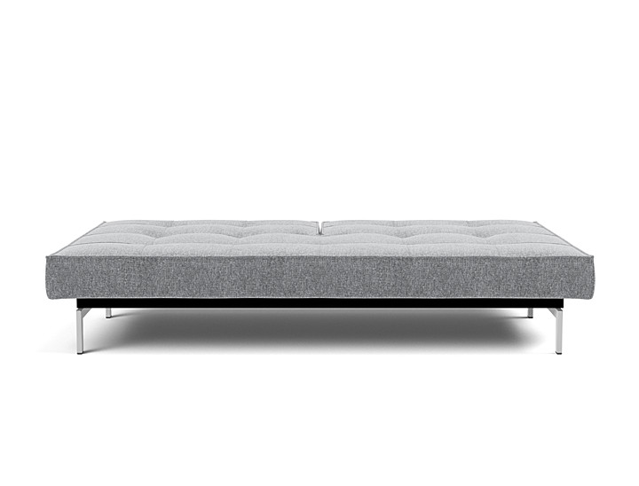 Canapea extensibila Splitback Chrome 115x210cm, tesatura la alegere