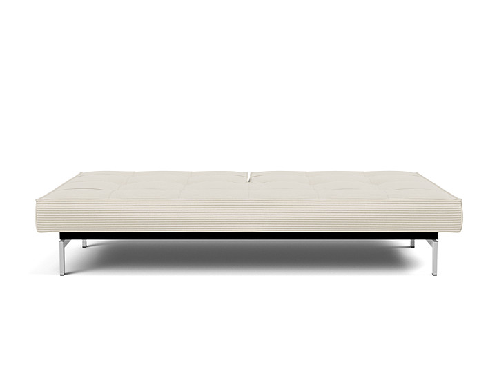 Canapea extensibila Splitback Chrome 115x210cm, tesatura la alegere