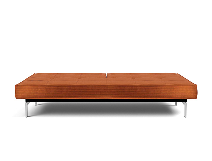 Canapea extensibila Splitback Chrome 115x210cm, tesatura la alegere