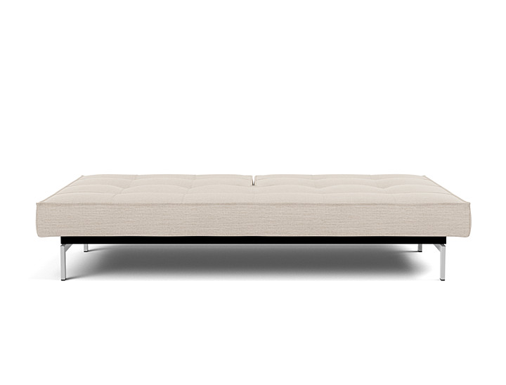 Canapea extensibila Splitback Chrome 115x210cm, tesatura la alegere