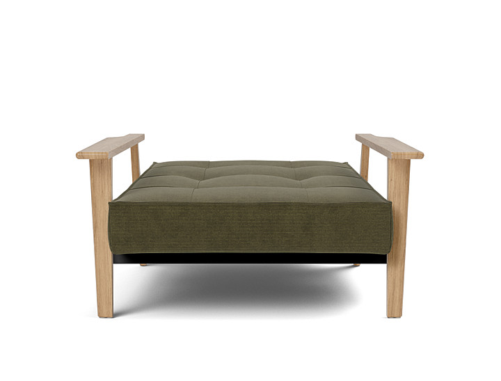 Fotoliu recliner Splitback Frej Oak 115x90cm, tesatura la alegere