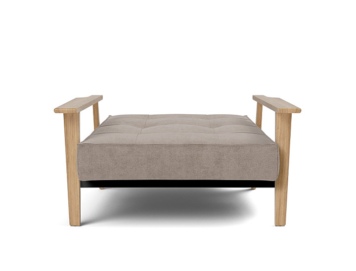 Fotoliu recliner Splitback Frej Oak 115x90cm, tesatura la alegere