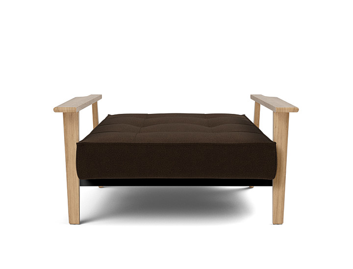 Fotoliu recliner Splitback Frej Oak 115x90cm, tesatura la alegere