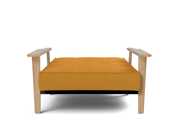 Fotoliu recliner Splitback Frej Oak Elegance Burned Curry 115x90cm