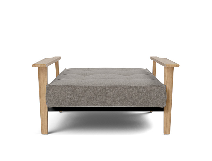 Fotoliu recliner Splitback Frej Oak Mixed Dance Grey 115x90cm
