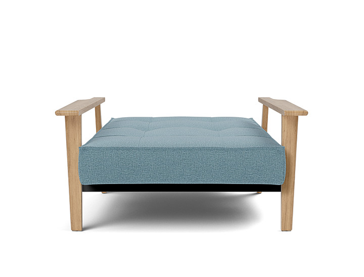 Fotoliu recliner Splitback Frej Oak Mixed Dance Light Blue 115x90cm