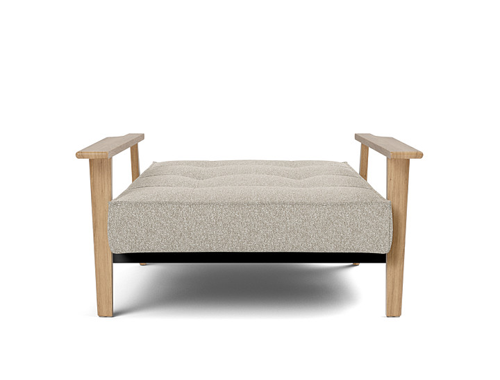Fotoliu recliner Splitback Frej Oak 115x90cm, tesatura la alegere
