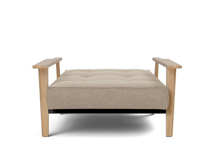 Fotoliu recliner Splitback Frej Oak 115x90cm, tesatura la alegere
