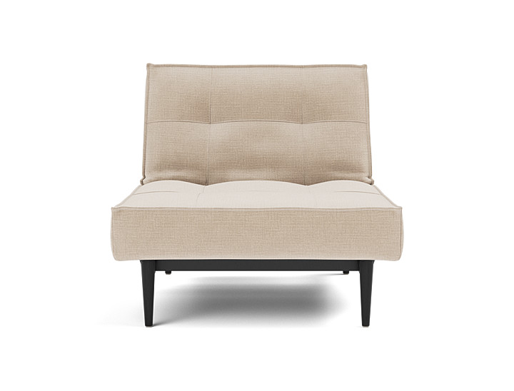 Fotoliu recliner Splitback Light Wood Styletto 115x90cm, tesatura la alegere