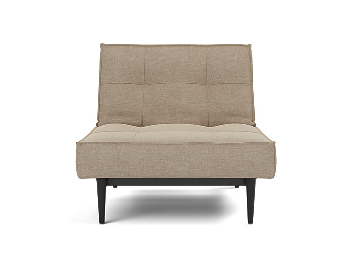 Fotoliu recliner Splitback Styletto Dark Wood 115x90cm, tesatura la alegere