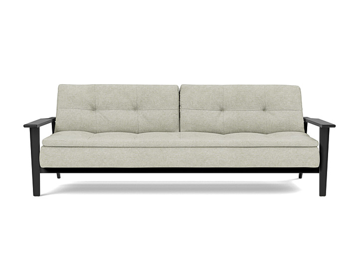 Canapea extensibila Dublexo Frej Oak 115x210cm, tesatura la alegere