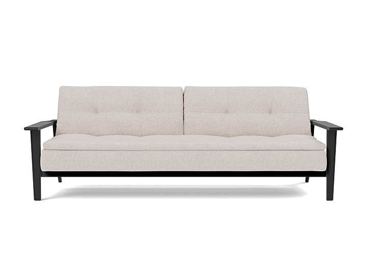 Canapea extensibila Dublexo Frej Oak 115x210cm, tesatura la alegere
