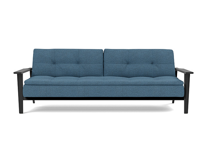 Canapea extensibila Dublexo Frej Oak 115x210cm, tesatura la alegere