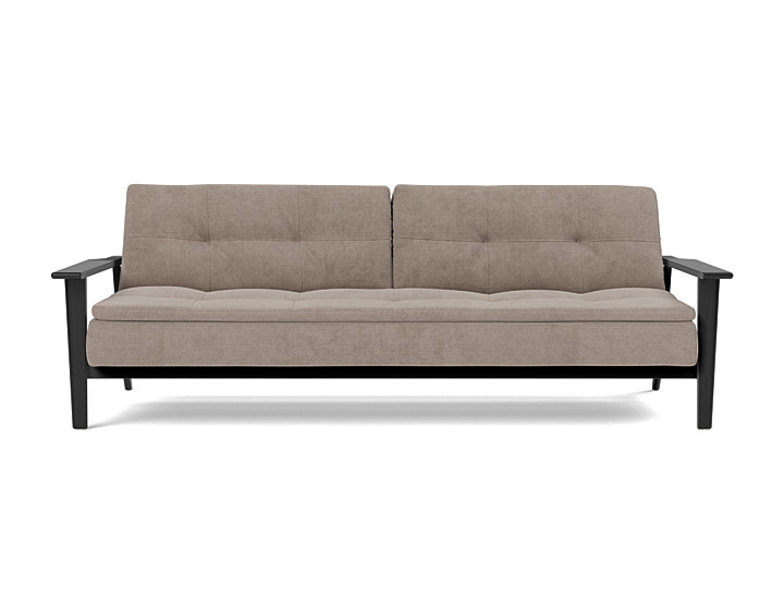 Canapea extensibila Dublexo Frej Oak 115x210cm, tesatura la alegere