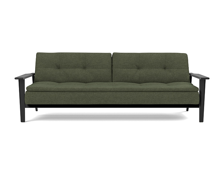 Canapea extensibila Dublexo Frej Oak 115x210cm, tesatura la alegere
