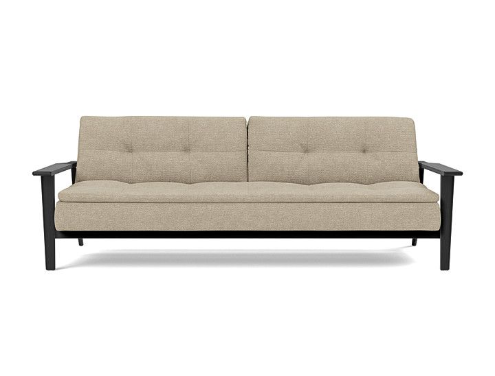 Canapea extensibila Dublexo Frej Oak 115x210cm, tesatura la alegere