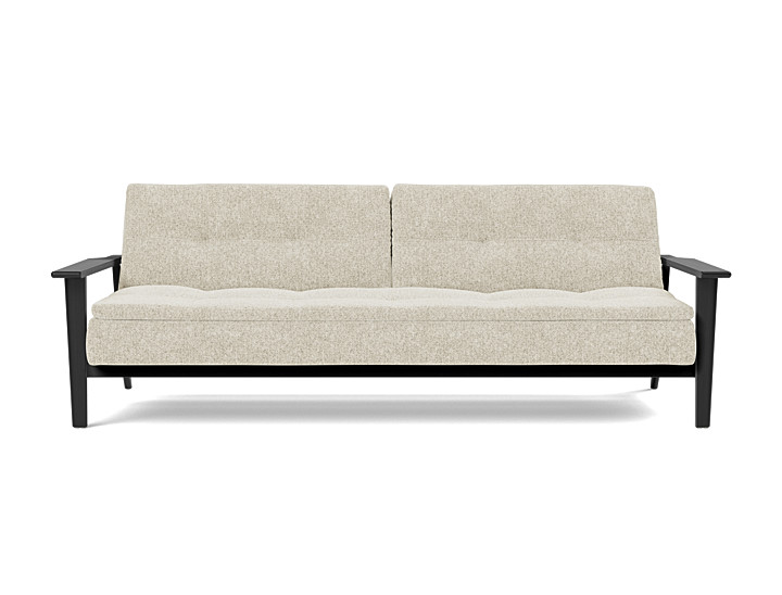 Canapea extensibila Dublexo Frej Oak 115x210cm, tesatura la alegere