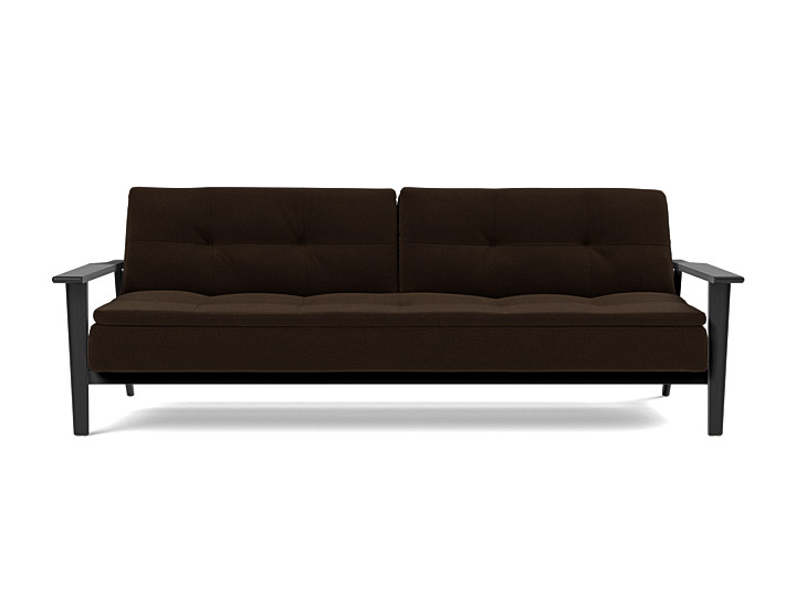Canapea extensibila Dublexo Frej Oak 115x210cm, tesatura la alegere