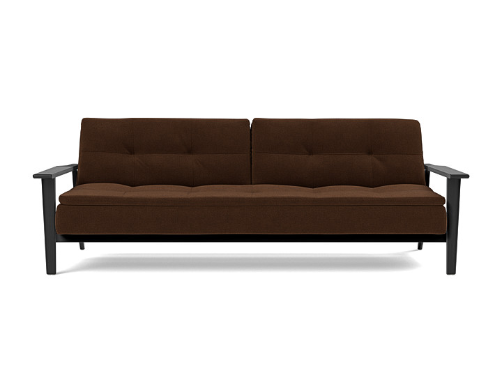 Canapea extensibila Dublexo Frej Oak 115x210cm, tesatura la alegere