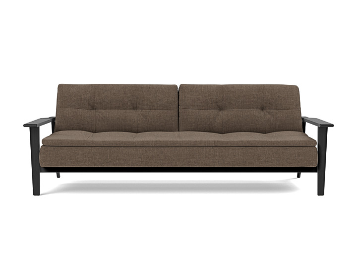 Canapea extensibila Dublexo Frej Oak 115x210cm, tesatura la alegere