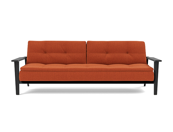Canapea extensibila Dublexo Frej Oak 115x210cm, tesatura la alegere