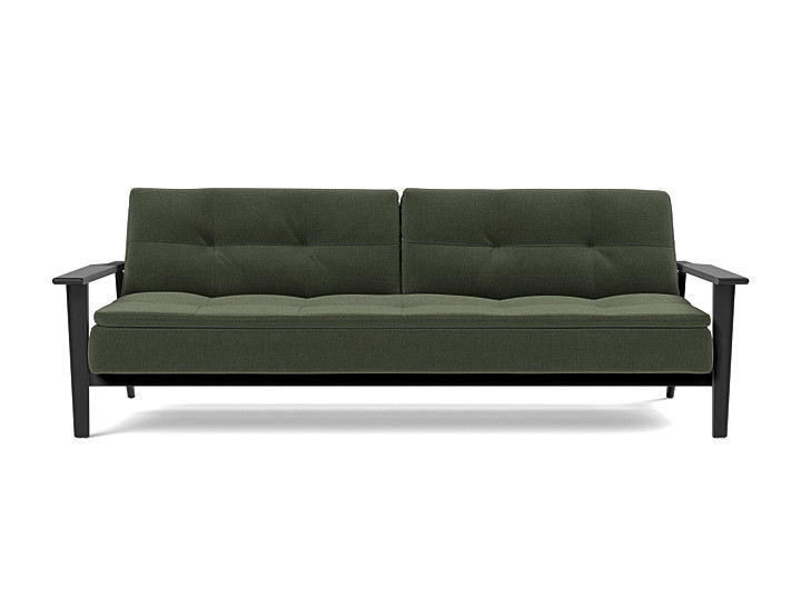 Canapea extensibila Dublexo Frej Oak 115x210cm, tesatura la alegere