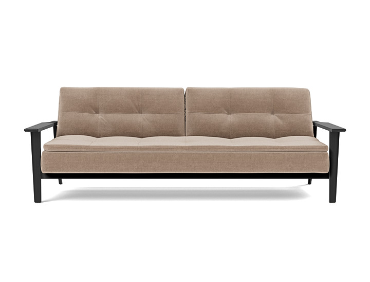 Canapea extensibila Dublexo Frej Oak 115x210cm, tesatura la alegere