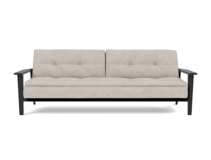 Canapea extensibila Dublexo Frej Oak 115x210cm, tesatura la alegere