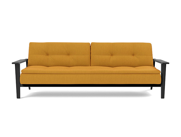 Canapea extensibila Dublexo Frej Oak 115x210cm, tesatura la alegere