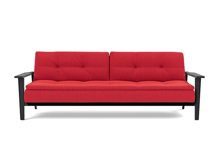 Canapea extensibila Dublexo Frej Oak 115x210cm, tesatura la alegere